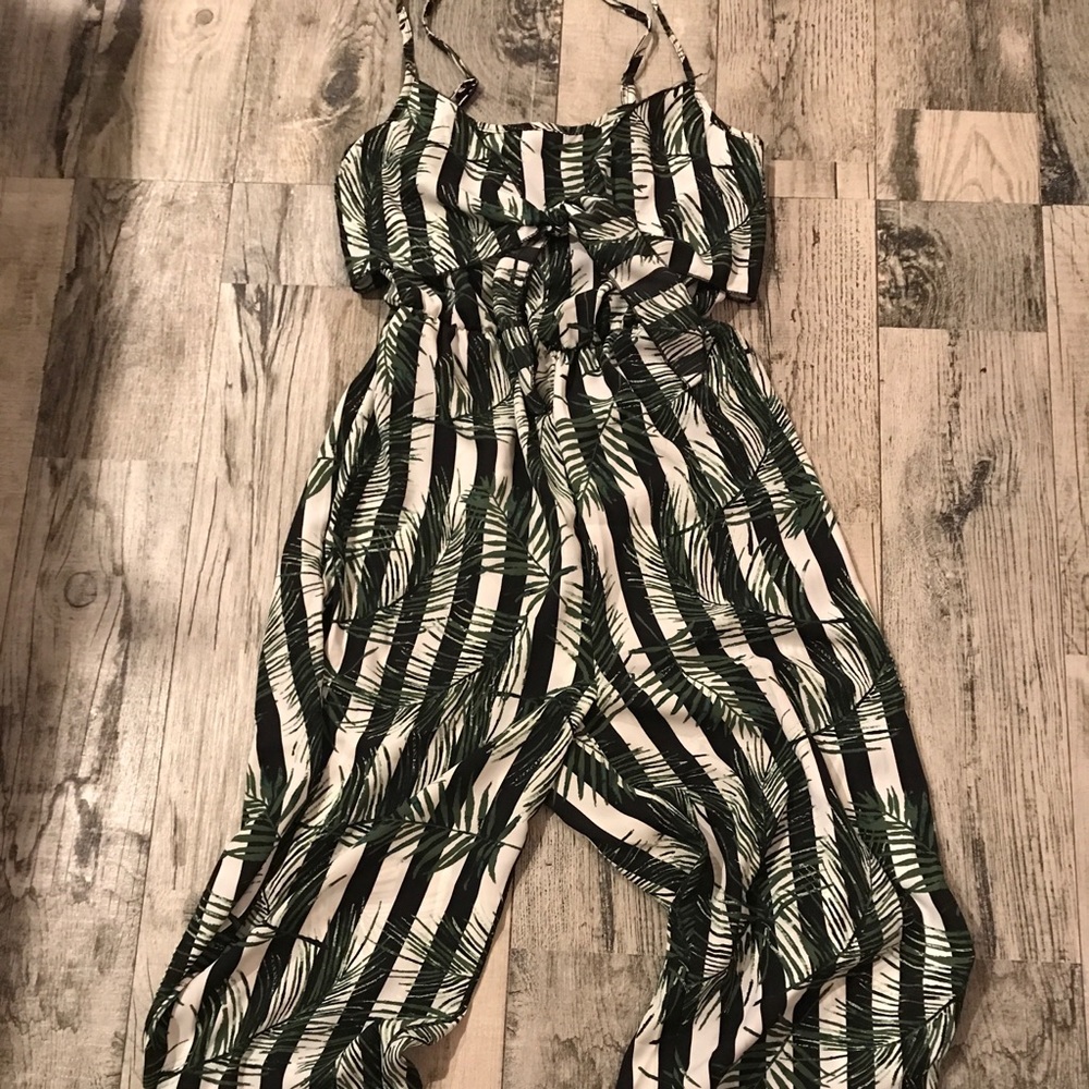 Long palm romper